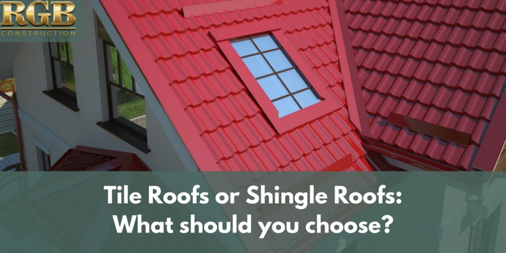 Tile Roofs or Shingle Roofs: What should you choose?