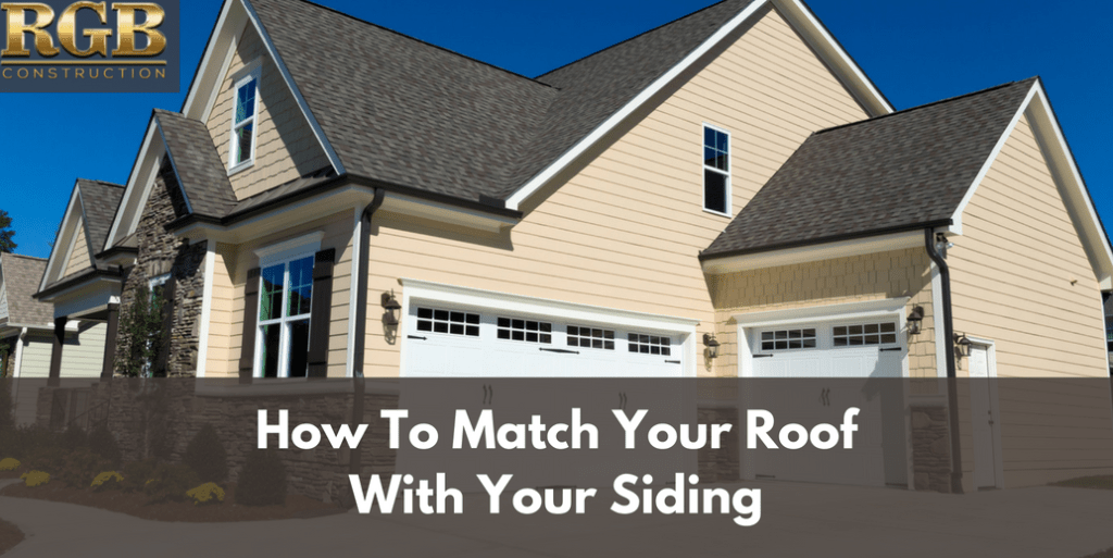 How To Match Your Roof With Your Siding