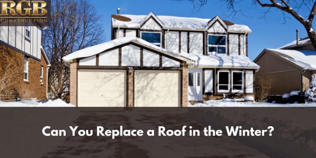 Can You Replace a Roof in the Winter?