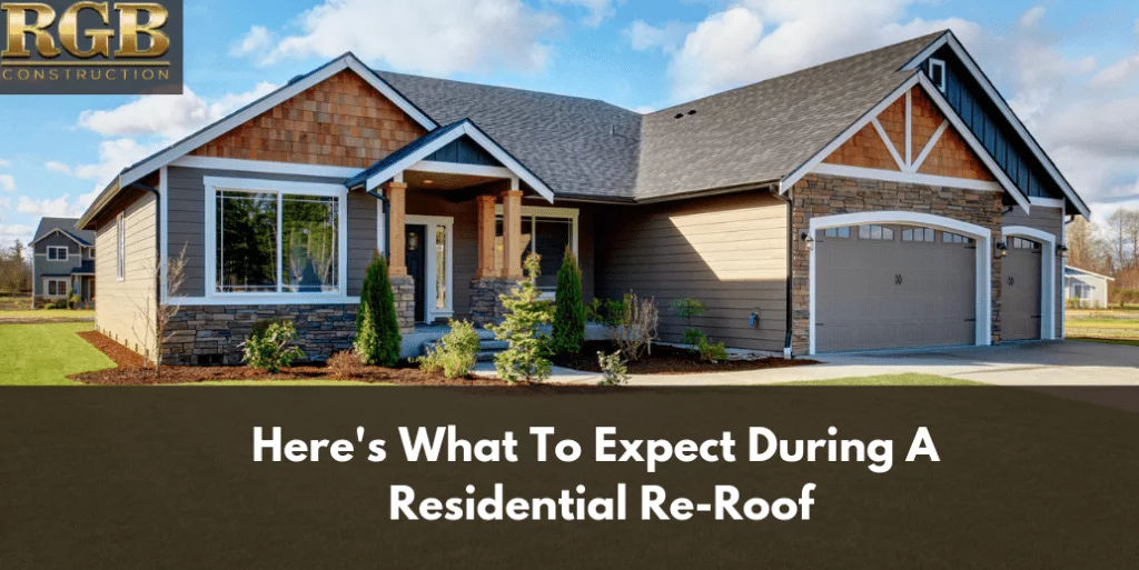Here's What To Expect During A Residential Re-Roof
