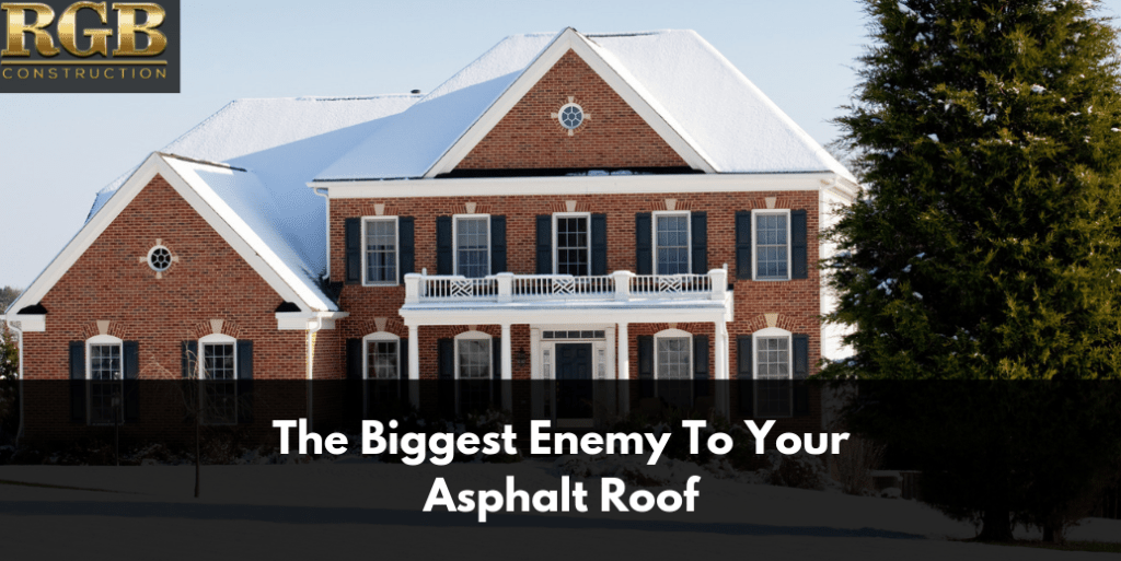 The Biggest Enemy To Your Asphalt Roof