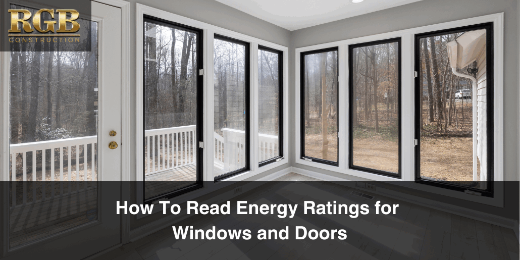 how to read energy ratings for windows and doors A row of energy efficient windows and a door. Here's how to read energy ratings on windows and doors