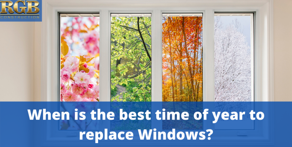 When Is The Best Time of Year to Replace Windows?