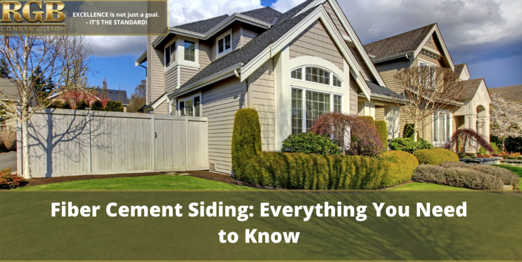 Fiber Cement Siding: Everything You Need to Know