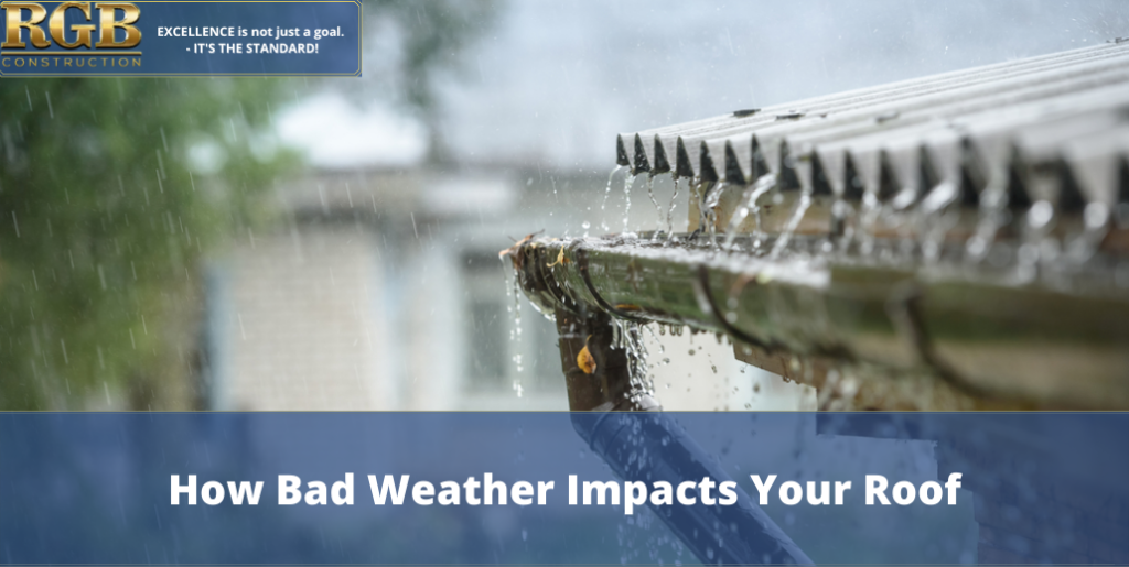How Bad Weather Impacts Your Roof