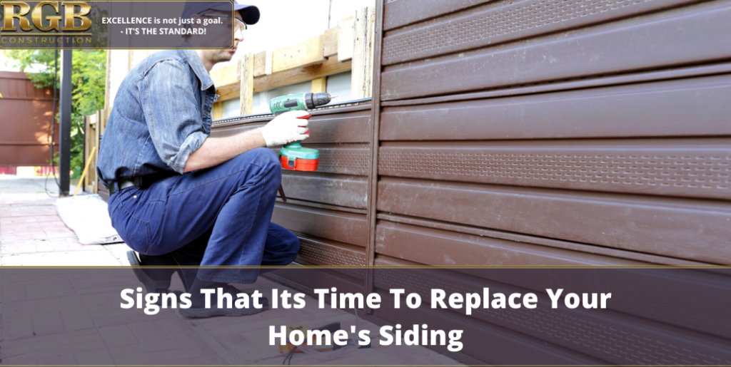 Signs That Its Time To Replace Your Home's Siding