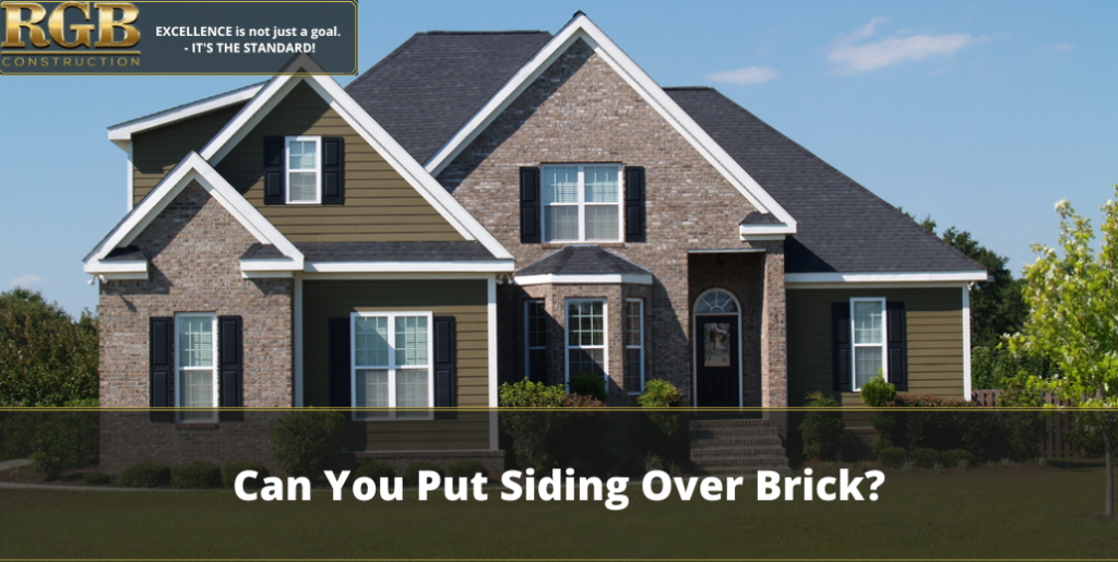 Can You Put Siding Over Brick?
