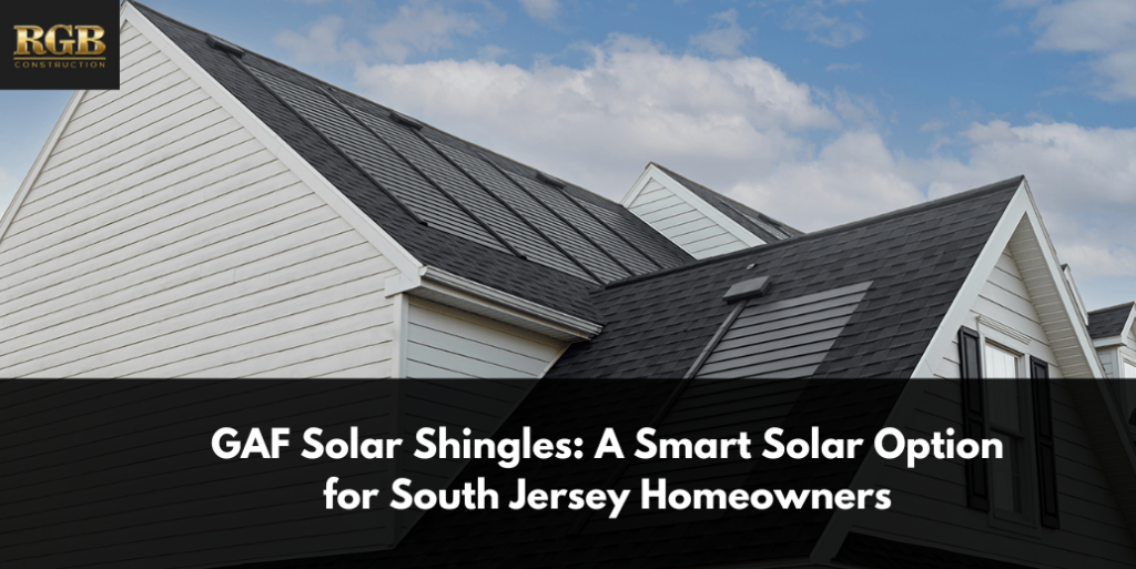 GAF Solar Shingles: A Smart Solar Option for South Jersey Homeowners