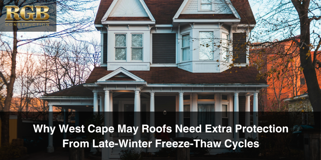 A West Cape May home that is surviving the late-winter freeze-thaw cycles because of roof inspections and maintenance.