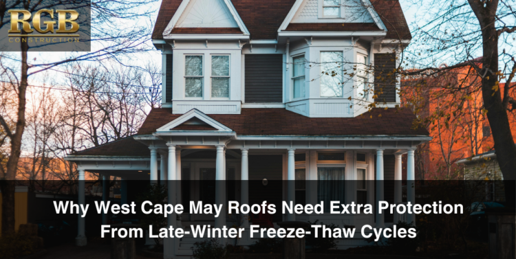A West Cape May home that is surviving the late-winter freeze-thaw cycles because of roof inspections and maintenance.