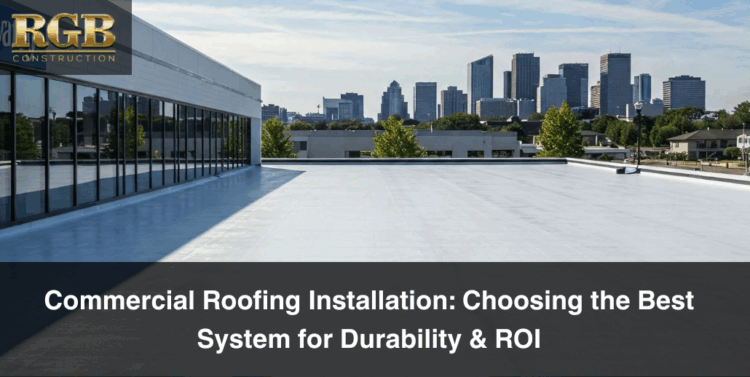 Commercial Roofing Installation Choosing the Best System for Durability & ROI Commercial Roofing Installation: Choosing the Best System for Durability & ROI