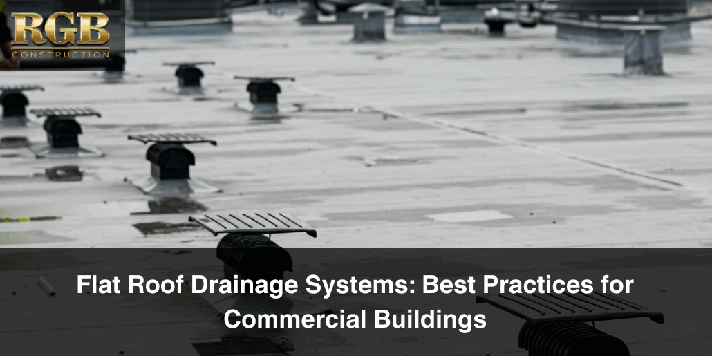 A look at flat roof drainage systems