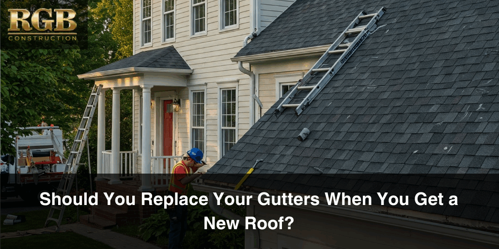 Should You Replace Your Gutters When You Get a New Roof Replacing gutters with new roof installation?