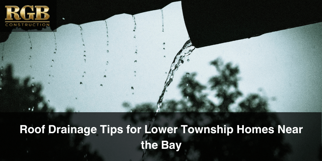 Roof drainage sending water where it needs to go: away from your foundation.