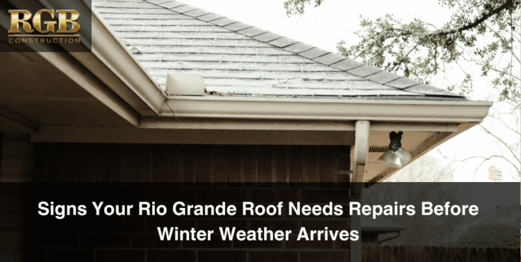 This Rio Grande roof needs repairs before winter.