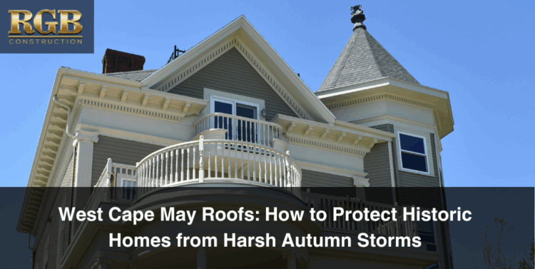 A West Cape May roof that has been beautifully preserved
